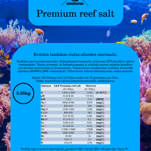 A&P Premium reef salt merisuola 20kg
